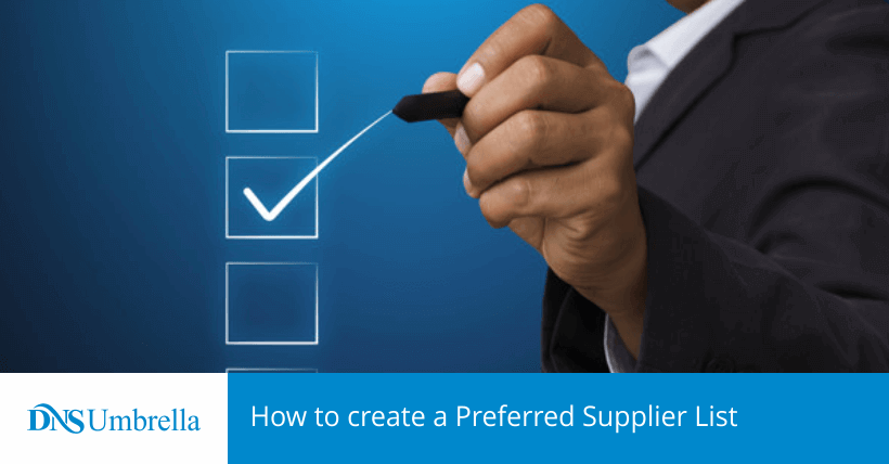 How to Create a Preferred Supplier List?